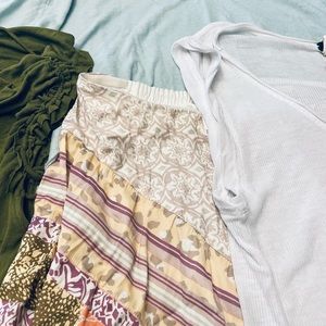 Lot of free people tanks and camis